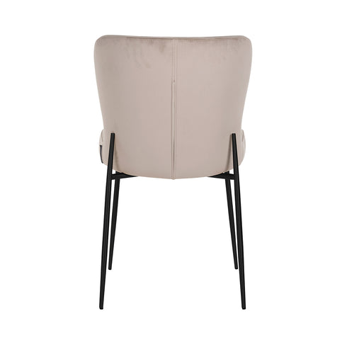 Arby Taupe & Black Chair